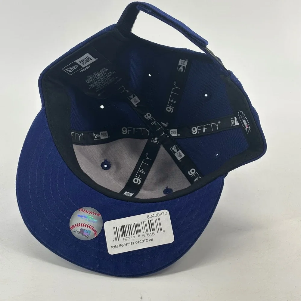 New Era Los Angeles Dodgers Hat Infant Royal Blue 9FIFTY MLB NWT Adjustable Cap